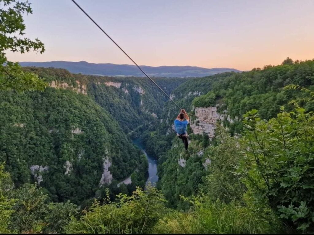 Zip line, Bosanska Krupa