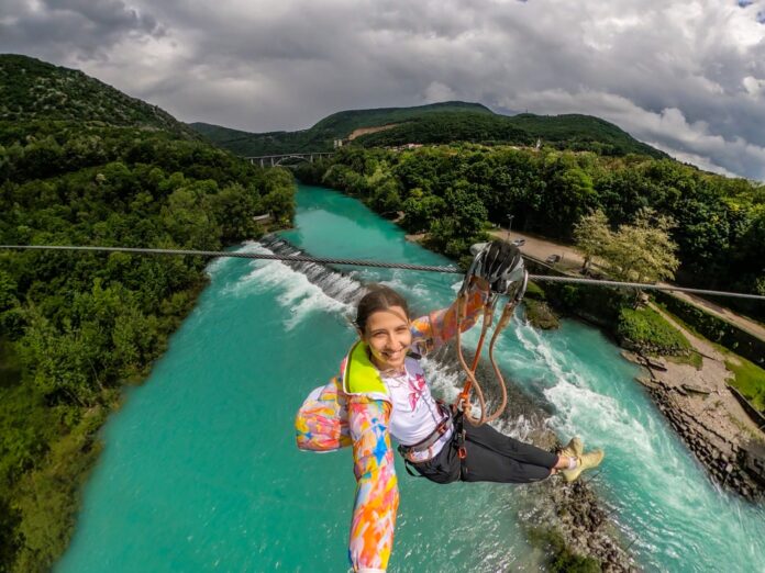 Soča Fun Park Zip Line